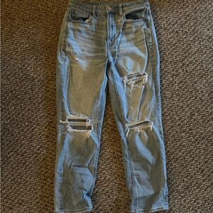 American eagle mom straight jeans